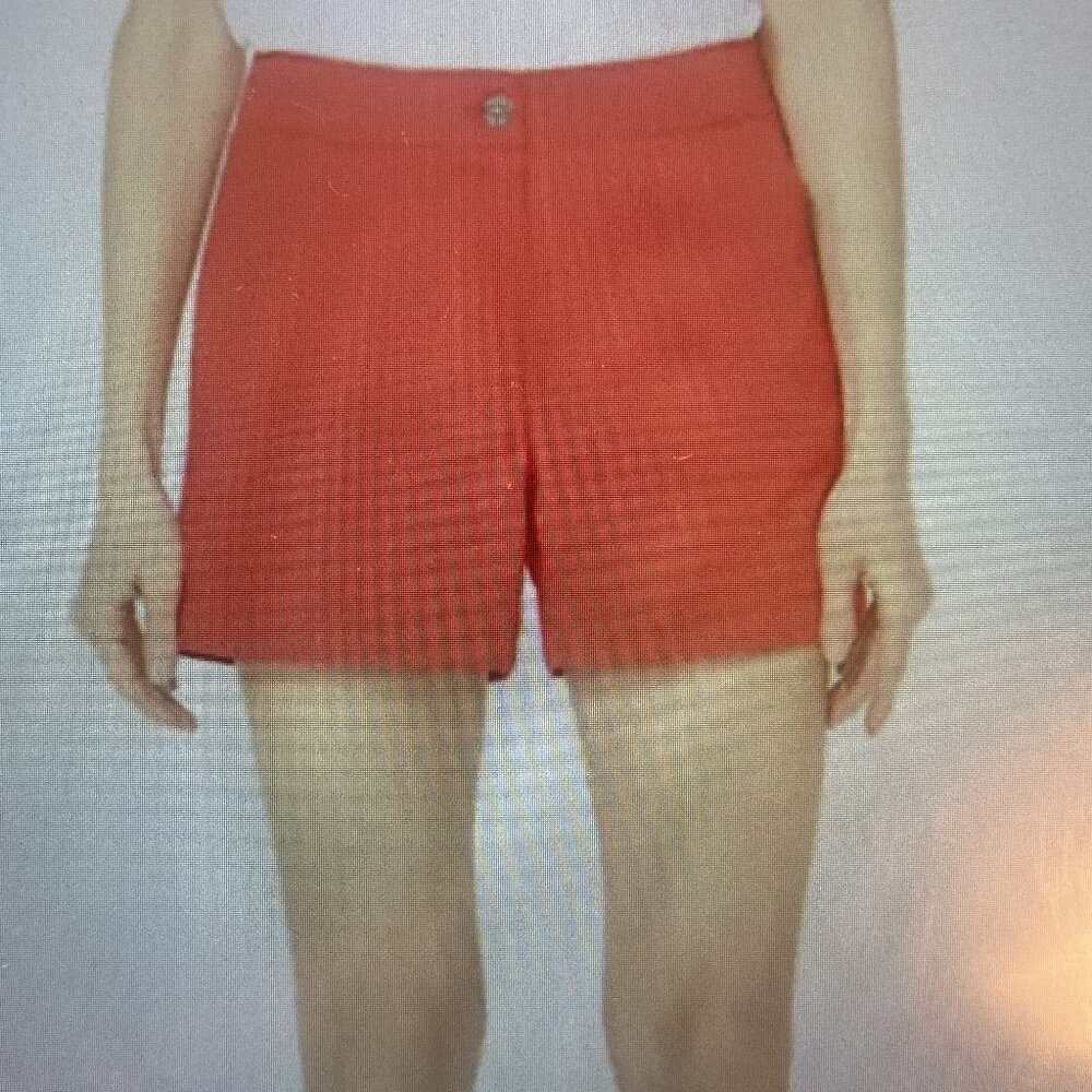 NEW Nautica Melonberry Cotton Stretch Twill Shorts- Size 6